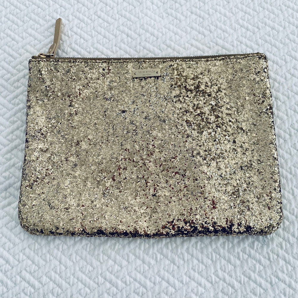 Kate Spade Glitter Clutch